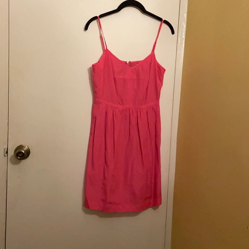 J crew pink sundress size 2